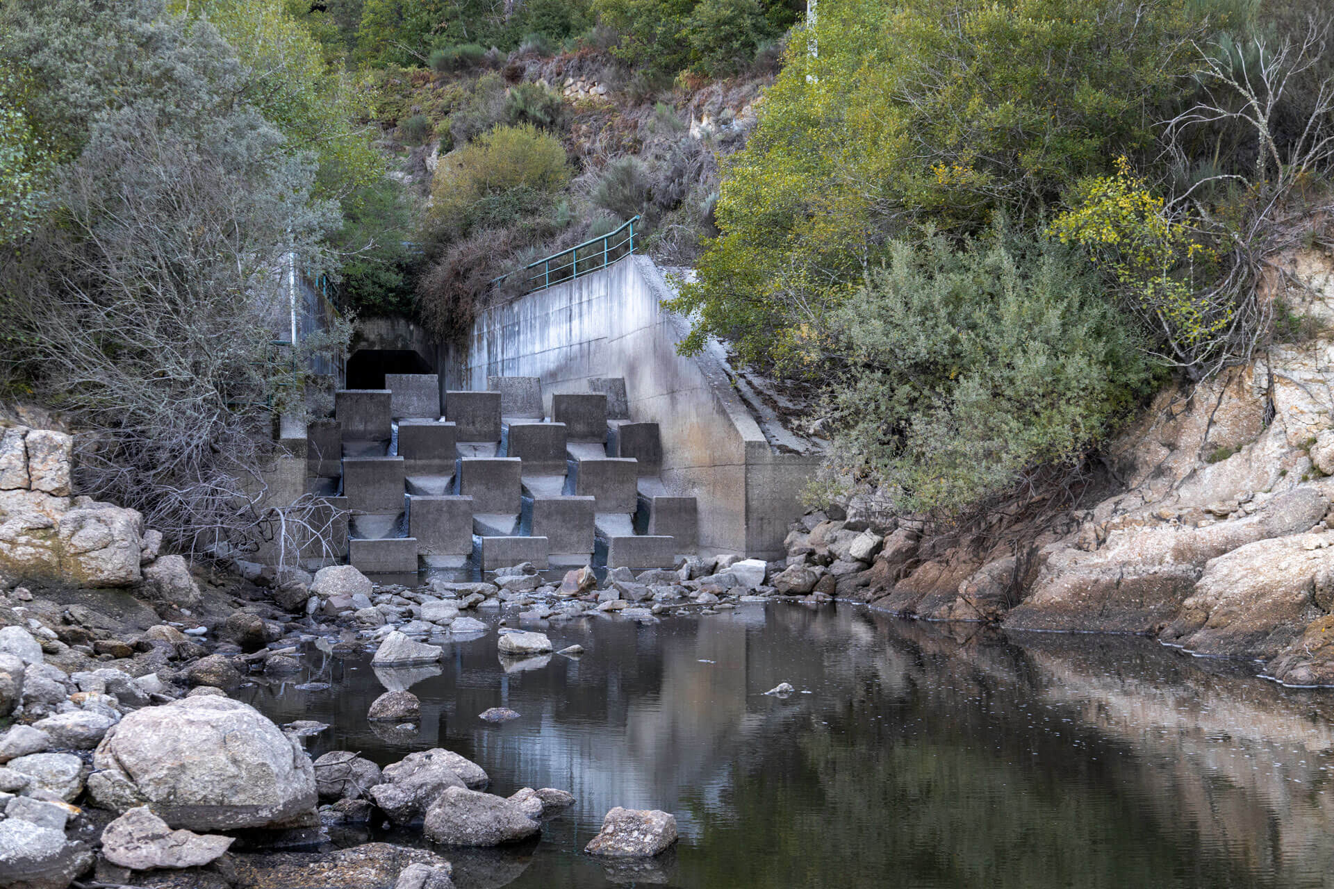 Túnel de Acesso da Água à Albufeira do Caldeirão